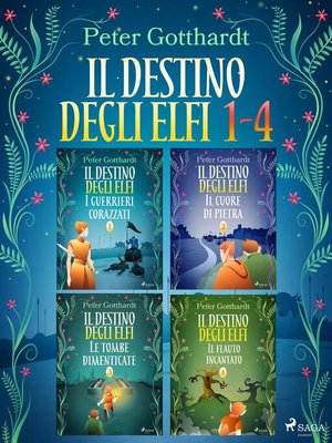cover image of Il destino degli Elfi 1-4